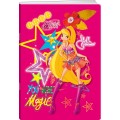 Caiet A4 Matematica, 48 File, 70 g, Coperta Winx, Varianta 3