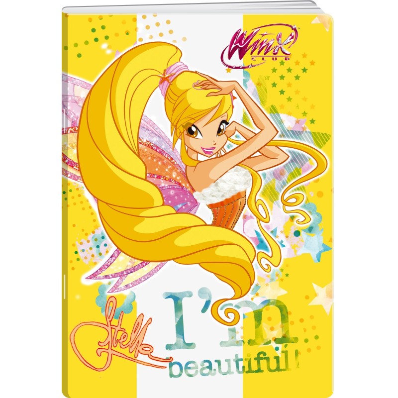 Caiet A4 Matematica, 48 File, 70 g, Coperta Winx, Varianta 7