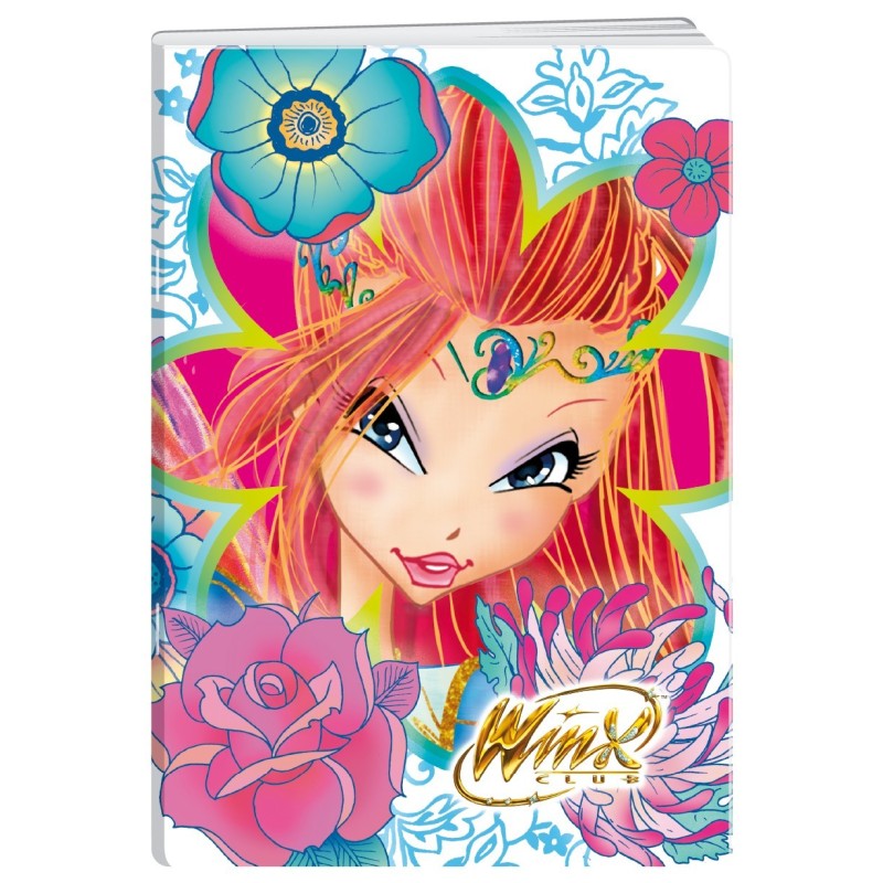 Caiet A4 Matematica, 50 File, 80 g, Coperta Winx, Varianta 4