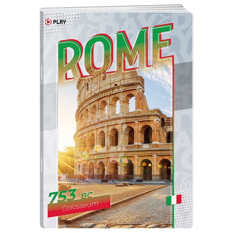 Caiet A4 Matematica, 60 File, 70 g, Coperta Roma, Varianta 5