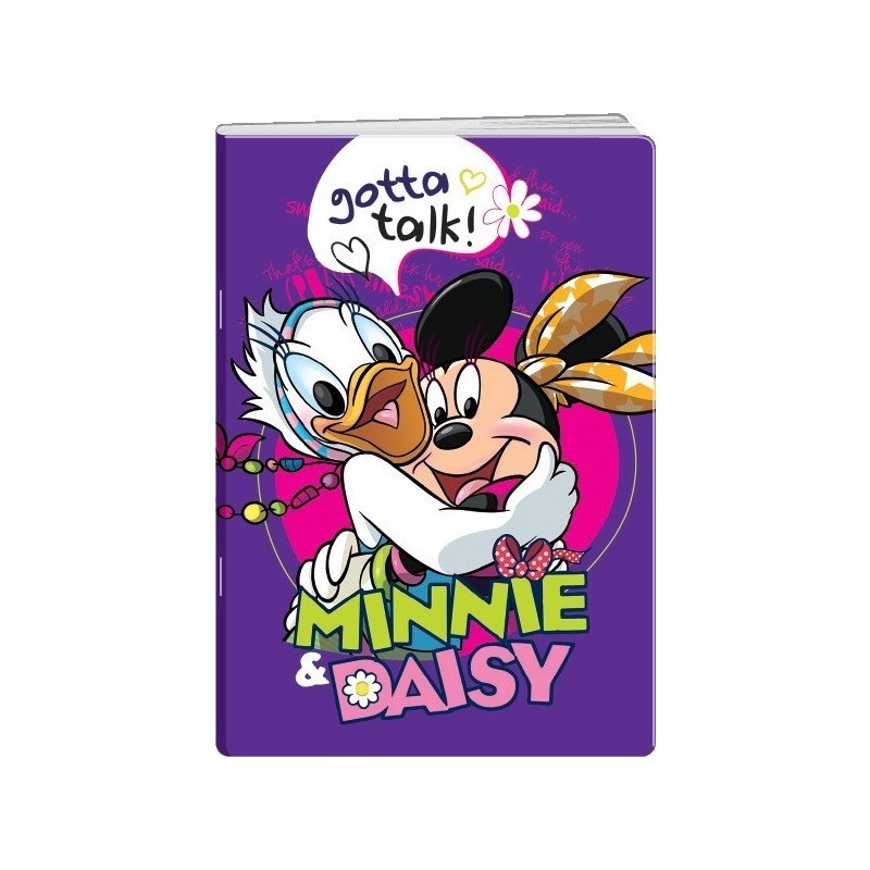 Caiet A4 Matematica, 80 File, 80 g, Coperta Cartonata Minnie, Varianta 4