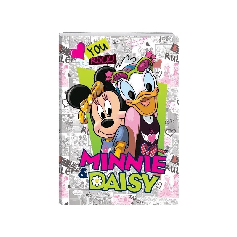 Caiet A4 Matematica, 80 File, 80 g, Coperta Cartonata Minnie, Varianta 6