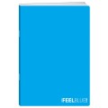 Caiet A4 Velin, 42 File, 80 g, Coperta FEEL PP, Varianta 1