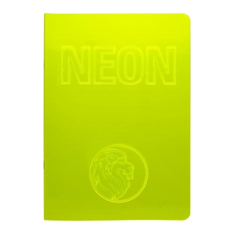 Caiet A4 Velin, 42 File, 80 g, Coperta Neon PP, Varianta 3