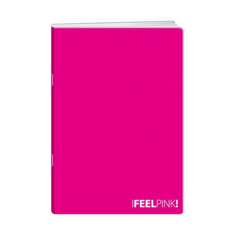 Caiet A5 Dictando, 42 File, 80 g, Coperta Feel PP, Roz