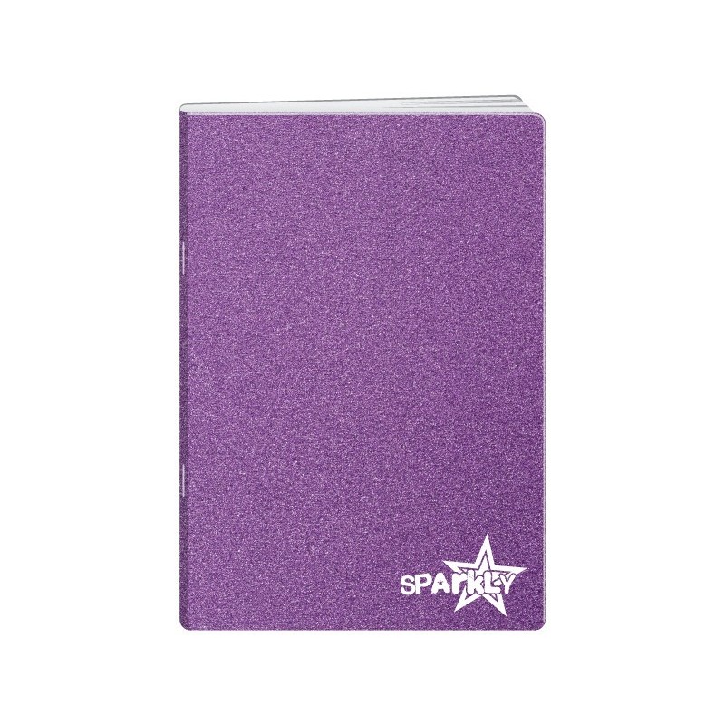 Caiet A5 Dictando, 50 File, 80 g, Coperta SPARKLY, Varianta 2