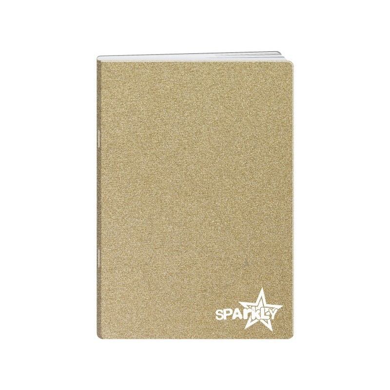 Caiet A5 Dictando, 50 File, 80 g, Coperta SPARKLY, Varianta 5