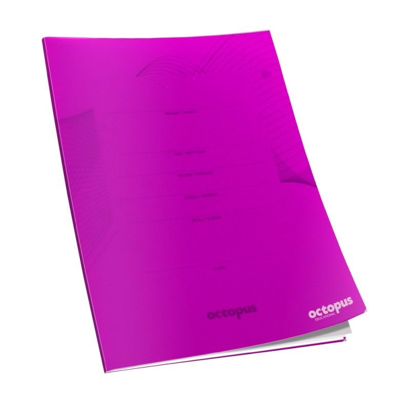 Caiet A5 Matematica, 42 File, 80 g, Coperta Octopus, Varianta 4