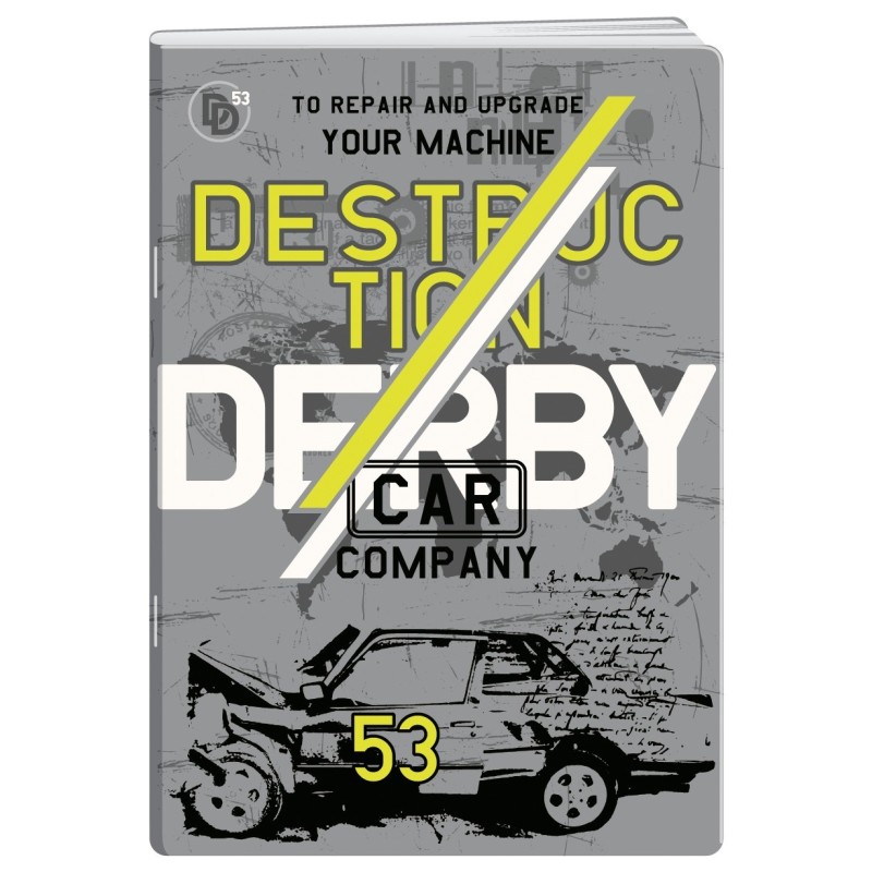 Caiet A5 Matematica, 42 File, 80 g, Coperta Urban Play, Varianta 4