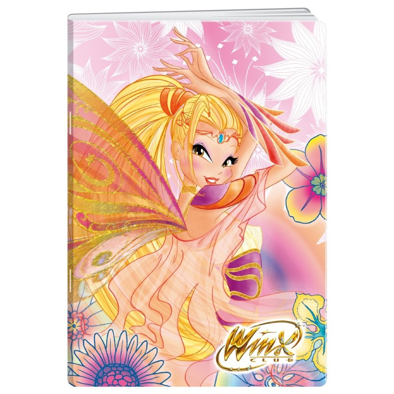 Caiet A5 Matematica, 50 File, 80 g, Coperta Winx, Varianta 4