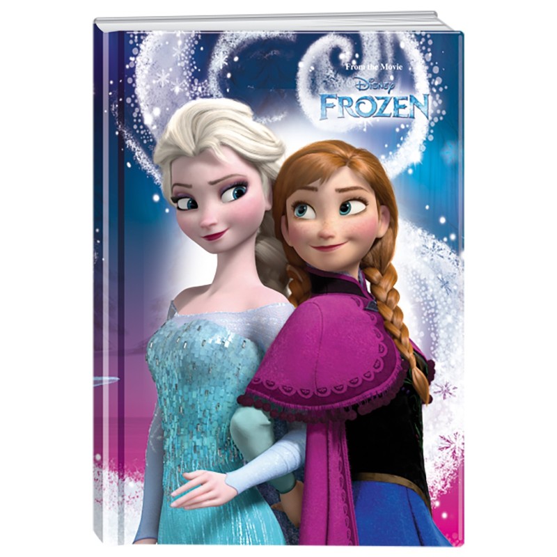 Caiet A5 Matematica, 80 File, 80 g, Coperta Cartonata Frozen, Varianta 1