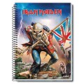 Caiet Dictando, Spira Metal, 320 File, Coperta Iron Maiden, Varianta 5
