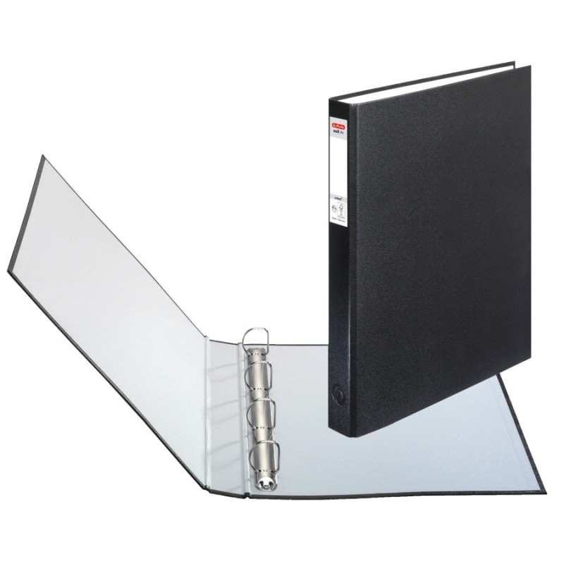 Caiet Mecanic A4, 4 Inele, Negru, Pelikan