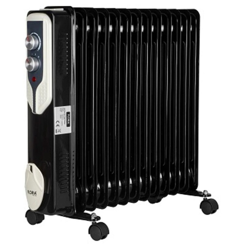 Calorifer Electric, Indicator Luminos, Protectie Supra-Incalzire, Termostat Reglabil, 3 Trepte Putere, 13 Elementi, 2500W