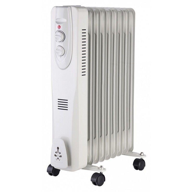 Calorifer Electric Portabil cu Ulei 13 Elementi 2500W Well, HTR-OIL02-2500/13-WL