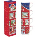 Cana Christmas Neighbours, Pronat, 4 Bucati, 0.275 l