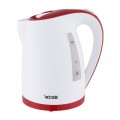 Cana Fierbator, Victronic, Alb / Rosu, 1.7 l, 2200 W
