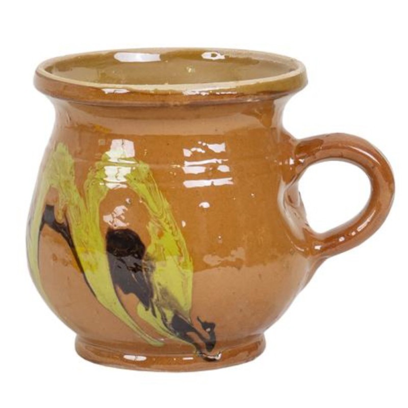 Cana Smaltuita din Ceramica, Capacitate 200 ml