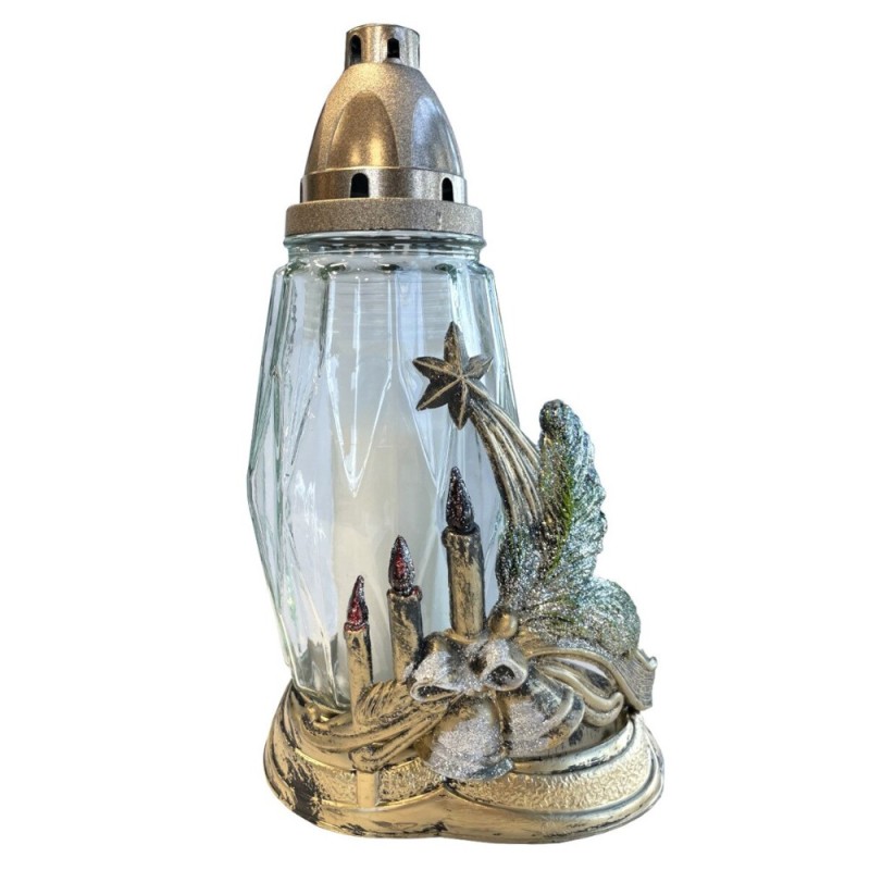 Candela Alba Craciun Lumanari si Stelute