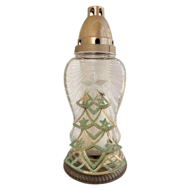 Candela Alba de Craciun cu Stea, 26 Ore