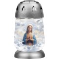 Candela Bolsius din Sticla, Argintiu, 2 l