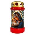 Candela Bolsius, Numarul 3, cu Capac, Rosu 