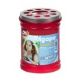 Candela cu Capac Anti Vant Agape, Timp Ardere 20h, Rosu