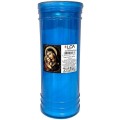 Candela cu Capac, Anti-vant, Albastru