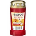 Candela cu Capac Bispol Requiem V3, cu Ulei, Rosie, 18 Bucati