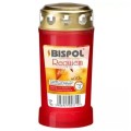 Candela cu Capac, Plastic, LCA, Rosu
