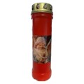 Candela din Plastic cu Capac, Bispol, Rosu, Inger 