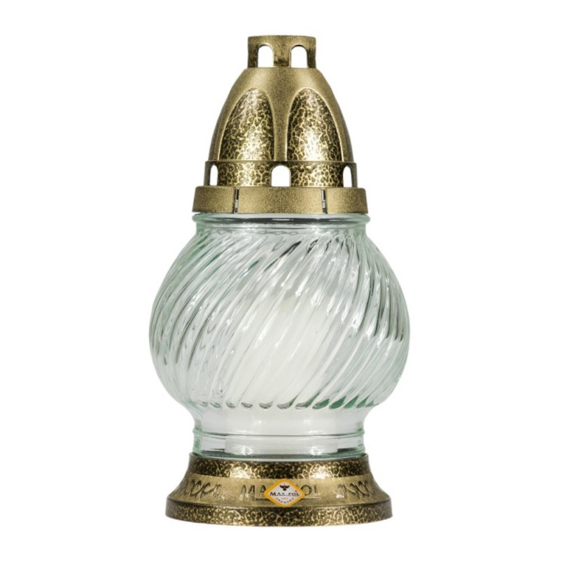 Candela din Sticla 611 Max-Pol Mix Culori, 18 Ore