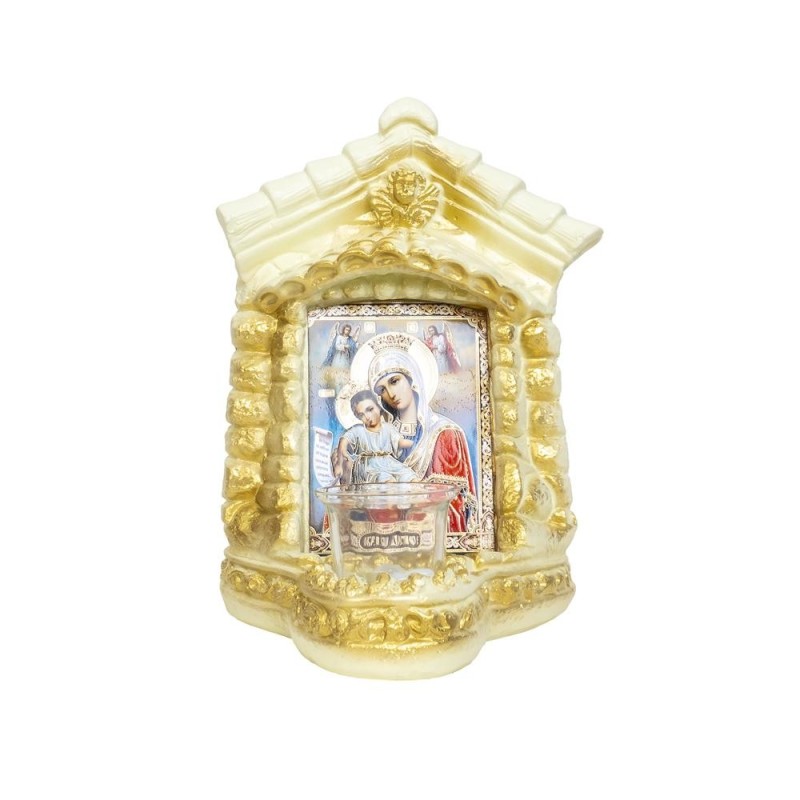 Candela Ipsos, Casuta Maica Domnului si Pruncul, Dimensiune 16 x 14 x 24 cm