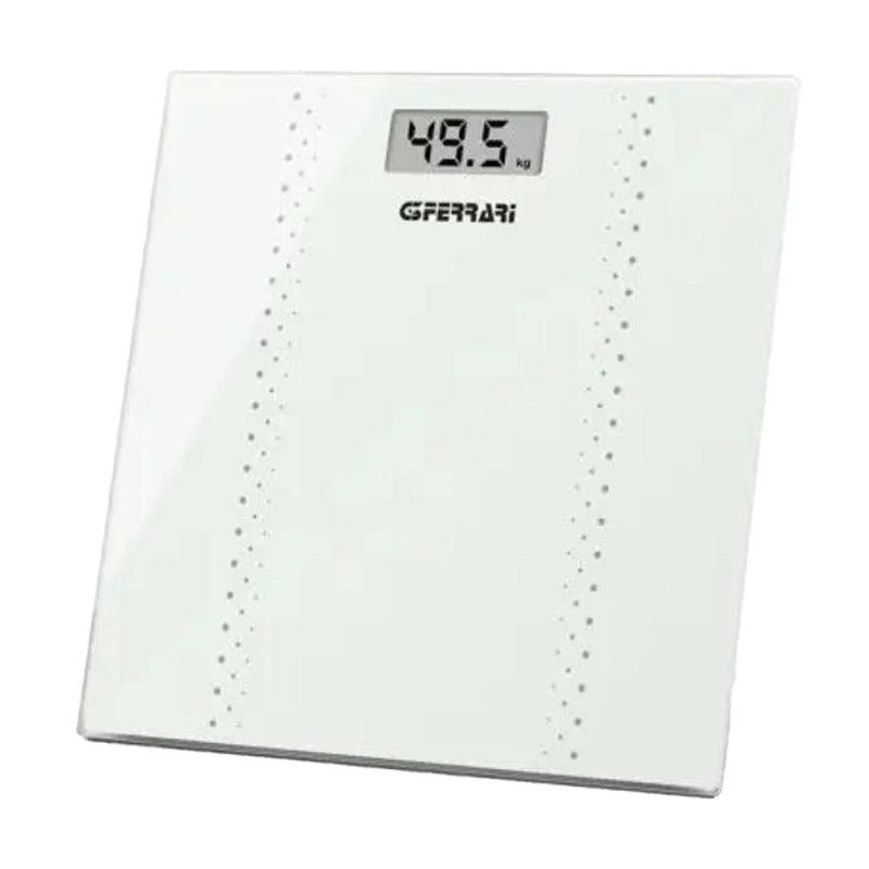 Cantar de Baie Gigital G3Ferrari Fisik, Afisaj LCD, Alb