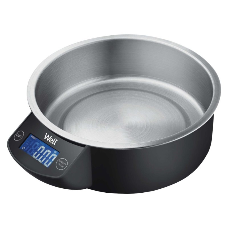 Cantar de Bucatarie cu Bol din Inox, Afisaj Digital, Well Gloria