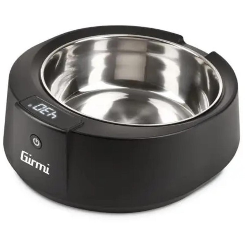 Cantar Digital cu Bol pentru Hrana Animalelor Girmi AD01, Otel Inoxidabil, Max 5 kg