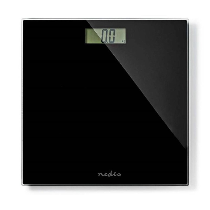 Cantar Digital de Persoane, Sticla Securizata, Capacitate Maxima 150 kg, Negru, Nedis