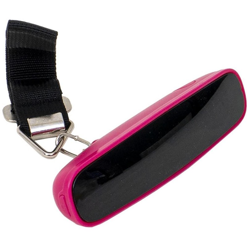 Cantar Digital pentru Bagaje, Capacitate Maxima 50 kg, Roz