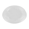 Capace Biodegradabile Compostabile rPET Plate Transparente, fara Gaura, 95 mm, 50 Bucati