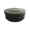 Capace pentru Stalpi Rotunzi Ø 42.4mm Ø 1.25 Inch Material PVC Culoare Negru