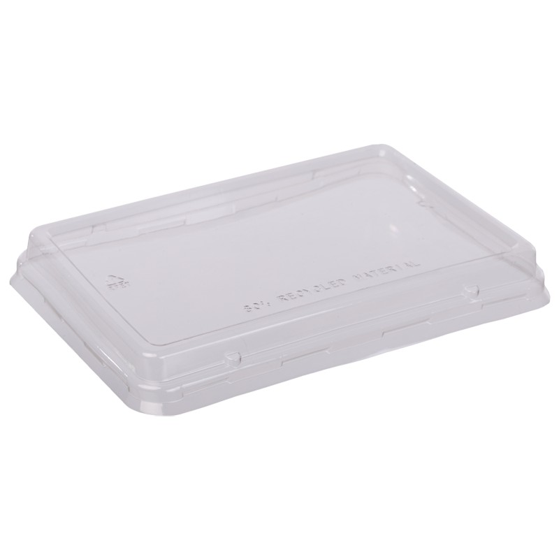 Capace rPET Caserola, 850 ml, Transparente, 125 Bucati