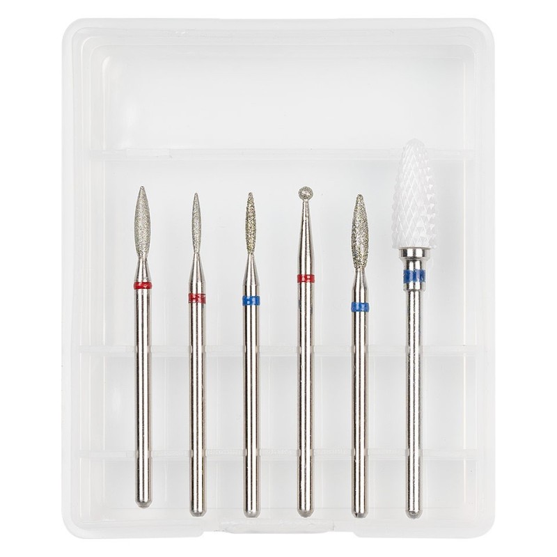 Capete Freza Unghii Luxorise 04, Set 6 Bucati