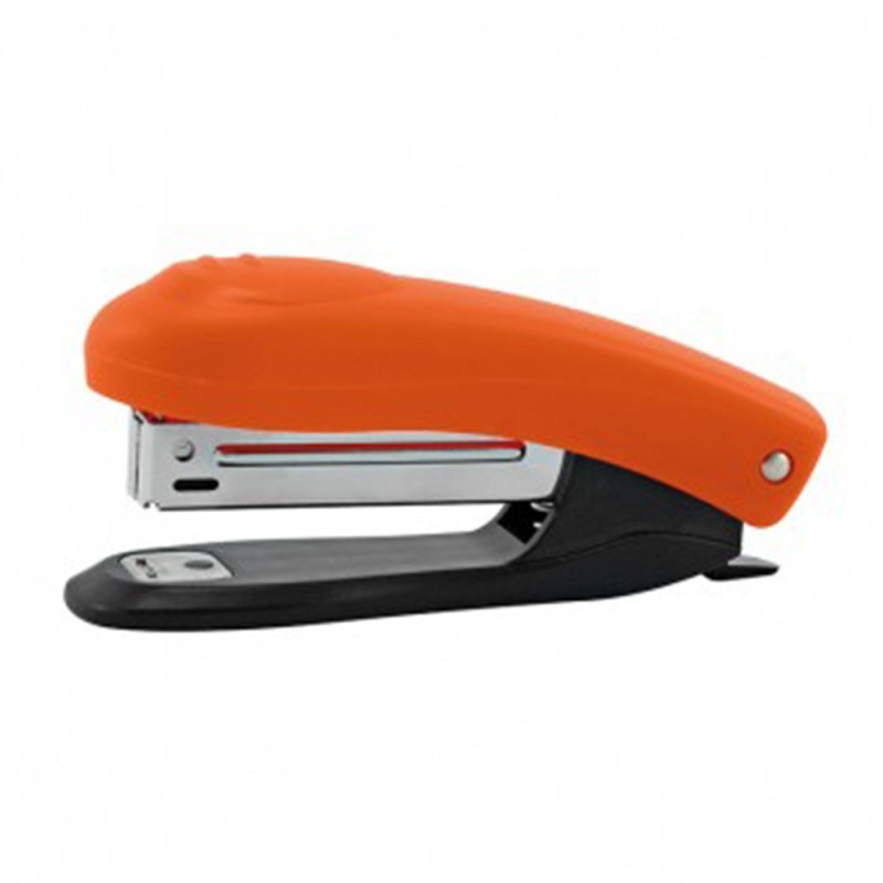 Capsator din Plastic, Nr.10, Portocaliu, Capacitate 12 Coli