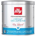 Capsule Cafea, Illy Iperespresso, Decofeinizata, Cutie Metal, Capsule, 21 x 6.7 g