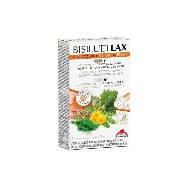 Capsule Probiotice pentru Tranzitul Intestinal 40 Capsule Bisiluetlax