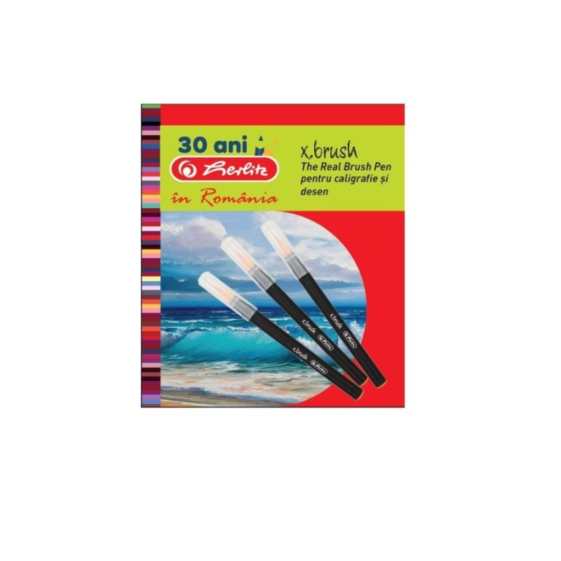 Carioci cu Varf de Pensula x Brush, 6 Bucati