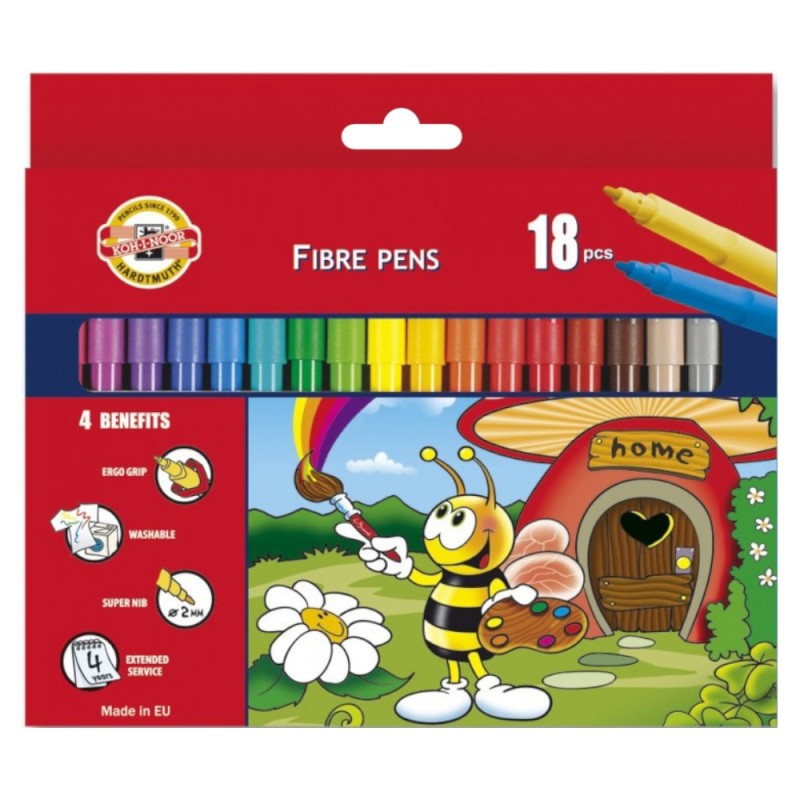 Carioci Teenage, 18 Culori, Koh-I-Noor