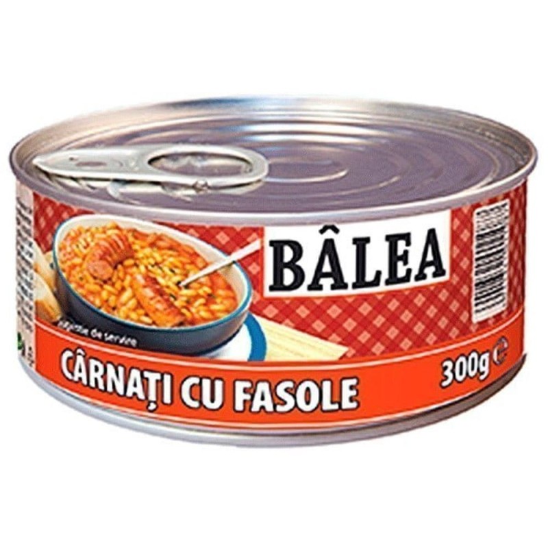 Carnaciori cu Fasole Balea, Conserva 300 g