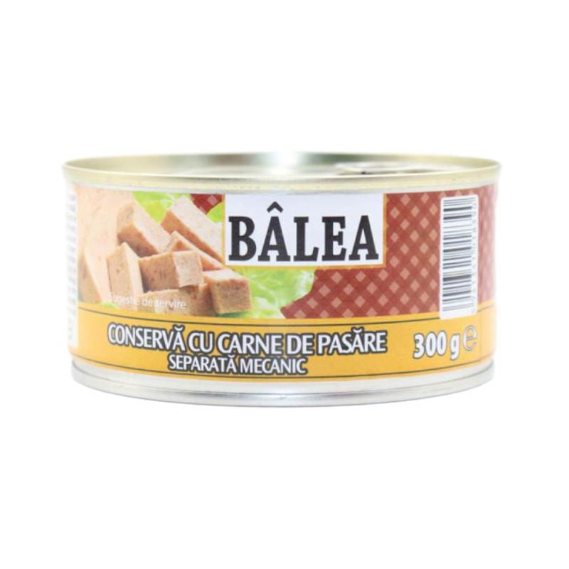 Carne Presata de Pasare Balea, Conserva 300 g