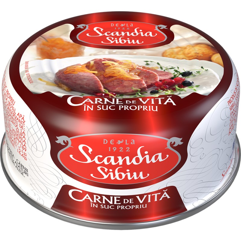 Carne Vita in Suc Propriu, Scandia Sibiu, 300 G